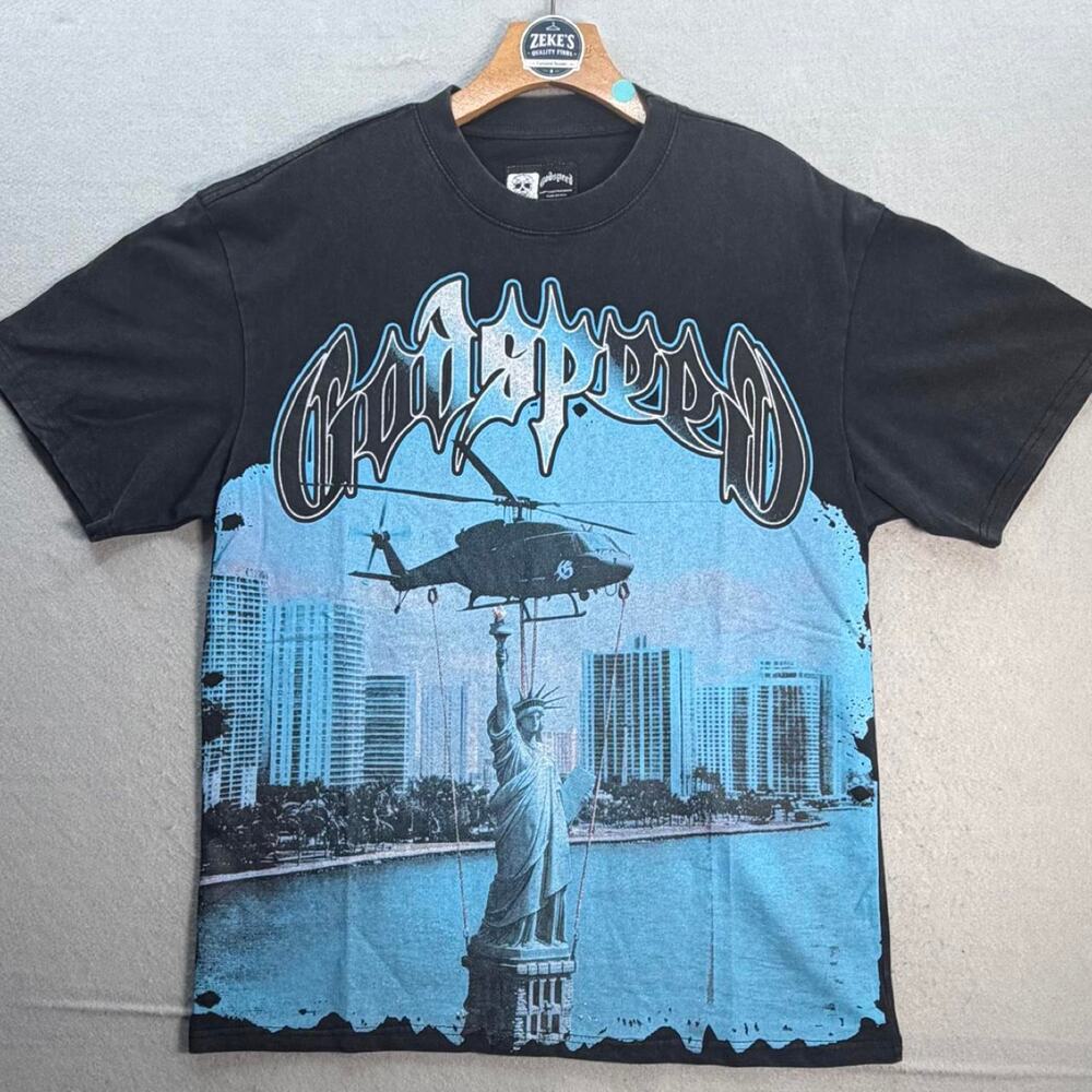 Nwt godspeed black cotton t shirt